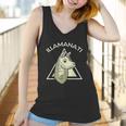 Llama Illuminati Funny Lama Women Tank Top