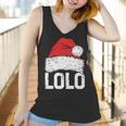 Lolo Santa Christmas Family Xmas Gifts Women Tank Top