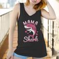 Mama Shark Mommy Shark Lover Family Matching Birthday Women Tank Top