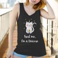 Meowgical Caticorn Rainbow Cat Unicorn Kittycorn Women Tank Top