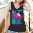 Miami Vice Flamingo Women Tank Top