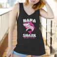 Nana Shark Doo Doo Doo Funny Nana Valentines Day Women Tank Top