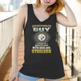 Nfl-Steelers 162 Guy Loves Beer Women Tank Top