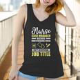 Nurse Case Manager Multitasking Ninja Funny Gift Women Tank Top