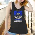 Police Flag Nephew Backs Blue For Police Aunt Women Tank Top