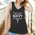 Proud Mom Of A Us Navy Corpsman Women Tank Top