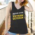 Proud Wife Of A Vietnam Veteran Us Army Veteran Day Graphic Design Printed Casual Daily Basic Women Tank Top