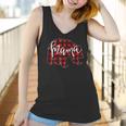 Red Plaid Mama Bear Buffalo Mom Women Tank Top