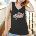 Resist Flower Logo Women Tank Top