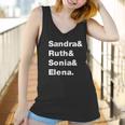 Sandra Ruth Sonia Elena Supreme Court Women Women Tank Top