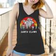 Santa Claus Drinking White Claws Christma Gift Women Tank Top