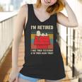 Snoopy I’M Retired I Was Tired Yesterday & I’M Tired Again Today Shirt Women Tank Top