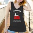 Snoopy Retired Shirt Women Tank Top