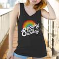 Spooky Scary Sunday Rainbow Funny Spooky Scary Sunday Trendy Funny Gift Women Tank Top