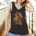 Steampunk Horse Mechanical Gears Pegasus Art Graphic Women Tank Top