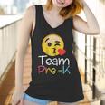 Team Pre K Teacher Emoji Hearts Love Back To School Women Tank Top