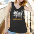 Walking Dead Cat Funny Sarcastic Humor Gift Women Tank Top