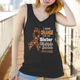 I Wear Orange For My Sister Multiple Sclerosis Awareness Women Tank Top