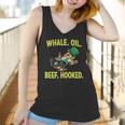 Whale Oil Beef Hooked Funny St Patricks Day Women Tank Top