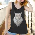 White Owl Women Tank Top