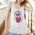 Baby Stitch In Christmas Stocking Women Tank Top