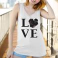 Black Silkie Chicken Love Pet Owner Women Tank Top