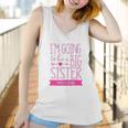 Blu Magnolia Co Girls I Am Going To Be A Big Sister Women Tank Top