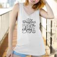 Daughter Of The King Jesus Royalty Crown Christian Women Tank Top