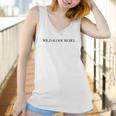 David Rose Wild Aloof Rebel Missy Fit Ladies Women Tank Top