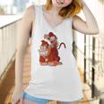 Donkey And Diddy Kong Piggy Back Ride Cute Gaming Women Tank Top