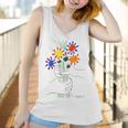 Flowers Bouquet Artwork Women Tank Top