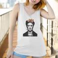 Frida Kahlo With Flowers Poster Artwork Women Tank Top