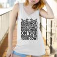 Funny Sarcastic Quotes Gift Dishonor On Your Cow Women Tank Top