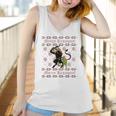 Merry Krampus Funny Ugly Christmas Women Tank Top