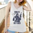 Metal Gear Solid Best Boss Coffee Women Tank Top