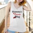 Mommys Love Bug White Puppy Dog Women Tank Top