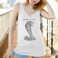 Mustang 50 Years Ford 50 Gray Snake Women Tank Top