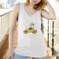 Peace Volkswagen Beetle Snoopy I Got A Peaceful Women Tank Top