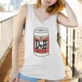 The Simpsons Mens Simpsons Duff Beer Women Tank Top