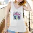 Trippy Sacred Geometry Mushroom Women Tank Top