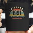 1991 Vintage Limited Edition Original Parts 30Th Birthday Coffee Mug