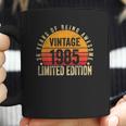 36 Years Old Gifts Vintage 1985 Limited Edition 36Th Birthday Coffee Mug