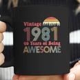 40Th Birthday Gifts Vintage Years Of Being Awesome Coffee Mug