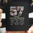 57 Years Of General Hospital 1963 2020 57 Seasons All Characters Signatures Shirtn Coffee Mug