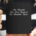 Alexander Hamilton Lyrics Coffee Mug