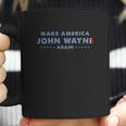 Make America John Wayne Again American Flag Coffee Mug