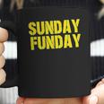 Americas Finest Apparel Green Bay Sunday Funday Coffee Mug