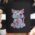 Anime Aesthetic Pastel Goth Ramen Noodle Cat Gifts Coffee Mug