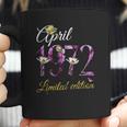 April 1972 Tee - 50 Years Old Floral 1972 50Th Birthday Gift Coffee Mug