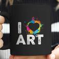 Ars For Teachers I Love Art Artist Coffee Mug